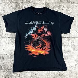 Disturbed Band Shirt 2023 Tour Shirt Size large